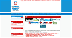 Desktop Screenshot of centralserviceinstal.ro